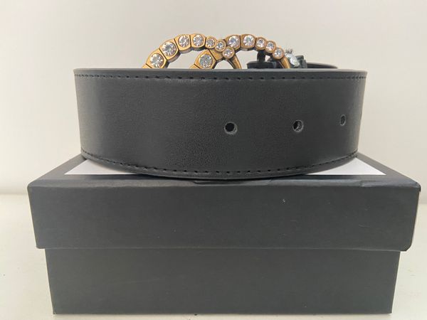 

2023 men's designer belt classic fashion luxury casual letter l smooth buckle women's men's belt 3.8cm wide, fast delivery a0, Black;brown