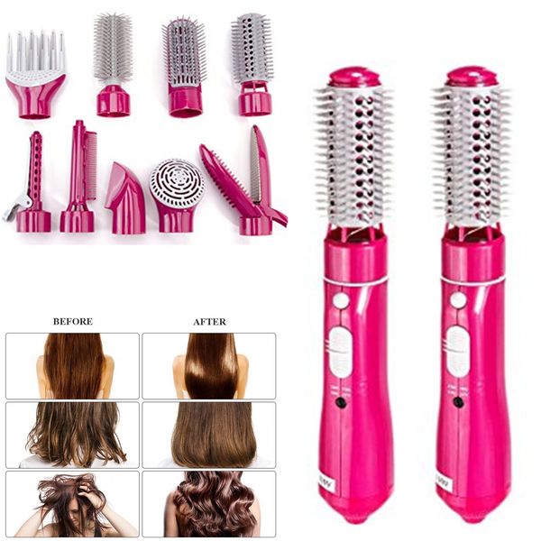 

curling irons 10 in 1 air brush professional hair dryer set multifunction hair straightener tools hairbrush hair waver styling tool 221119