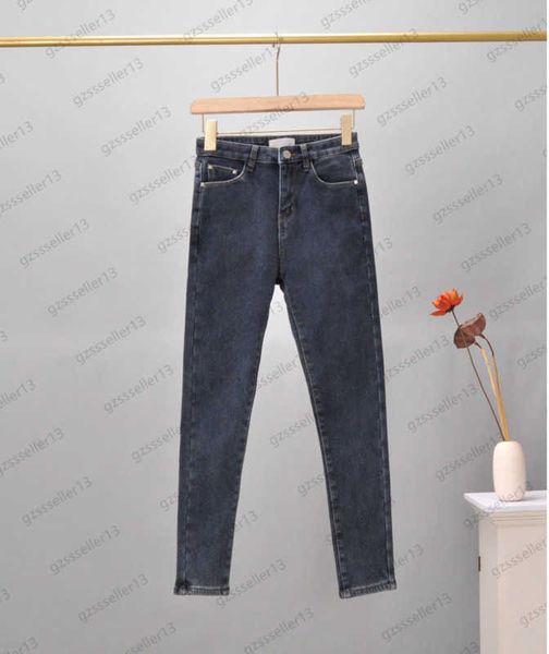 

fashion jeans womens self-heating mink fleecy slim jean fabric comfortable soft elastic tight trousers autumn winter warm slimming women clo, Blue