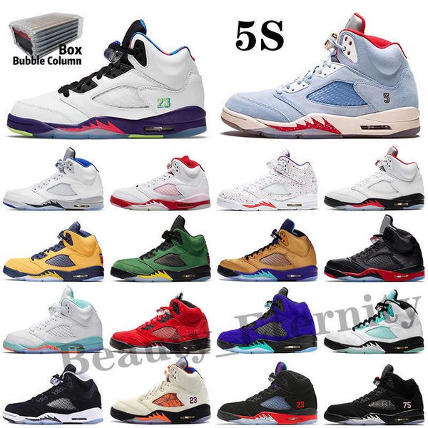 

men basket ball shoes 5s 5 what the playoffs raging bull stealth fire red oreo black metallic silver 3 oregon wings camo women trainers
