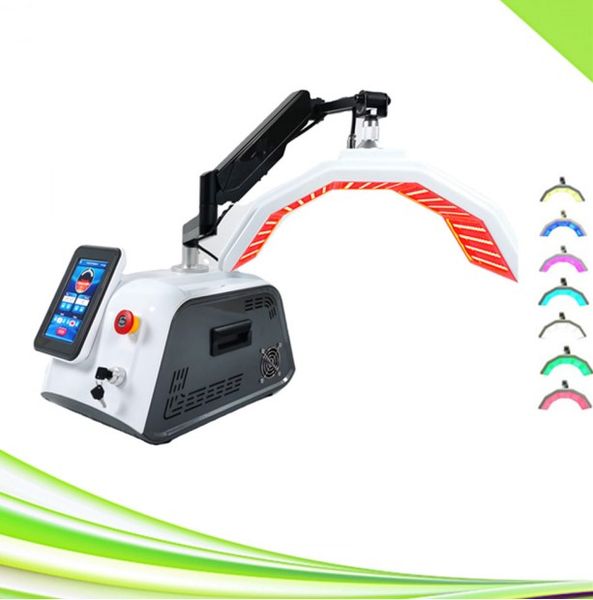 

7 colors pdynamic therapy machine pdt led facial masks portable spa 850nm maske 660nm macchina maquina updated halloween smart electric face
