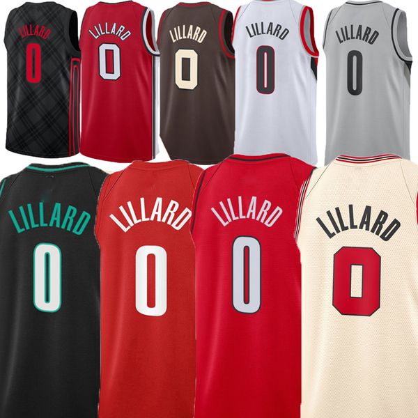 

men women basketball jersey damian 0 lillard shaedon 17 sharpe josh 11 hart anfernee 1 simons jusuf nurkic gary payton nassir little jerami, Black;red