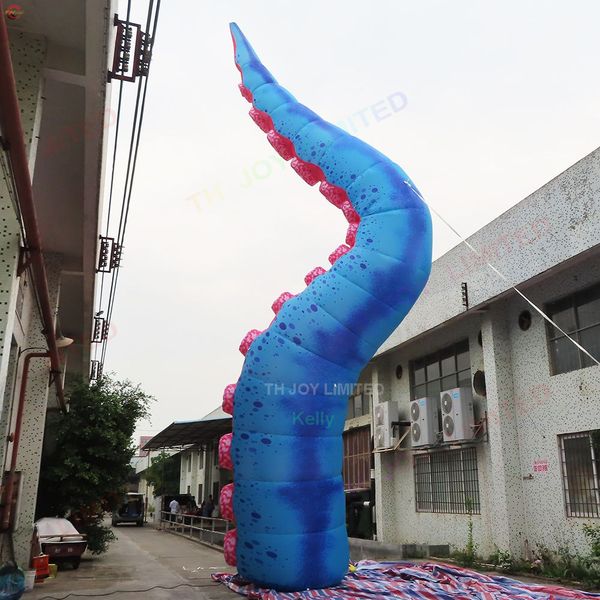 

delivery outdoor activities giant inflatable ocs tentacle antenna ground balloon model for sale