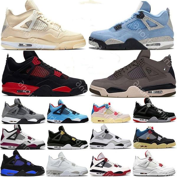 

2022 sail 4 4s mens basketball shoes sneakers women sports trainers violet ore midnight navy cool grey patent starfish university blue oreo