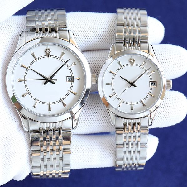 

watches women watch 40mm and 33mm mechanical movement fashion wristwatches woman designer wristwatch montre de luxe couple watch, Slivery;golden
