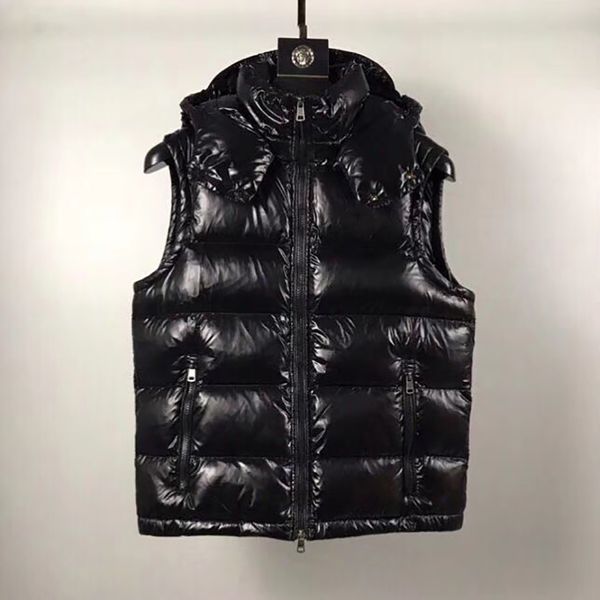 

men's jackets men fashion vests puffer jacket womens winter down coat designer hooded matte vest parka man casual zipper outerwear clas, Black;brown