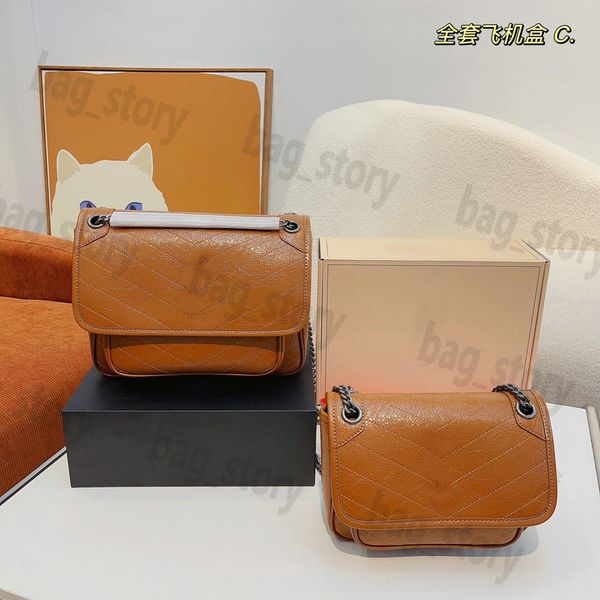 

medium niki chain bag satchel black shoulderbag crinkled calfskin matelasse monograms womens vintage luxurys business flap designer cross bo