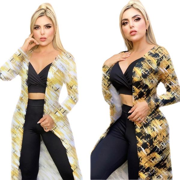 

2022 fall women trench coats designer brand luxury lady cardigan letter print jacket loose long coat casual long sleeve outerwear clothes wh, Tan;black