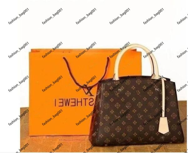 

luxurys designers handbags purses montigne bag women tote brand letter embossing genuine leather shoulder crossbody bags 304