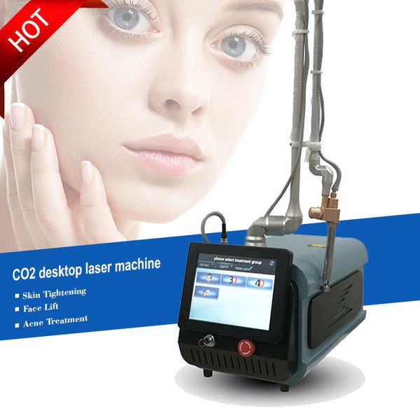 

co2 fractional freckle-removing personal skin tightening machine, Black