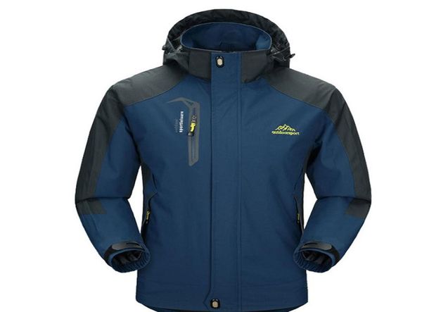 

2017 new spring autumn mens softshell hiking jackets male outdoor camping trekking climbing coat for waterproof windproof va0025545970, Blue;black