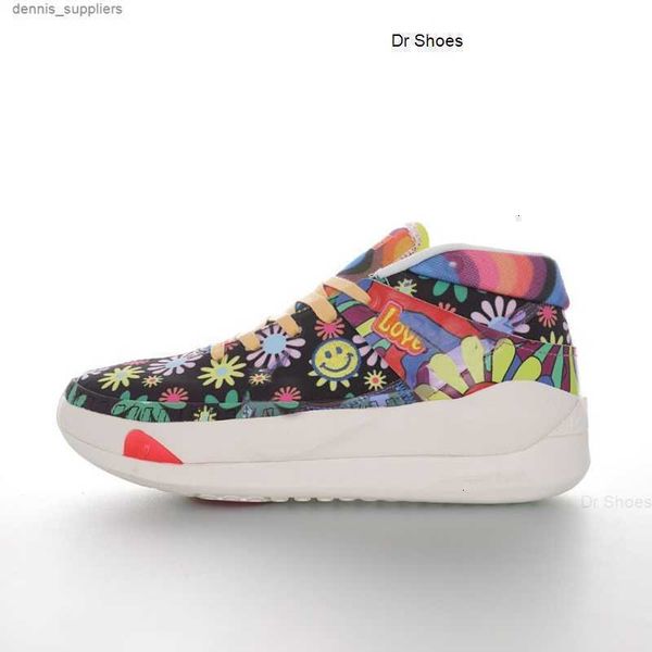 

sneakers basketball shoes love flower sport chaussures mens kd ep kevin durant 13 men size 40-46