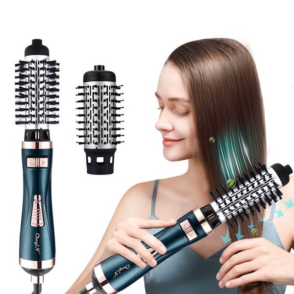 

curling irons 2 in 1 automatic hair curling roller air brush professional hair dryer curling comb wand 2 speed 3 heat settings below dryer 2
