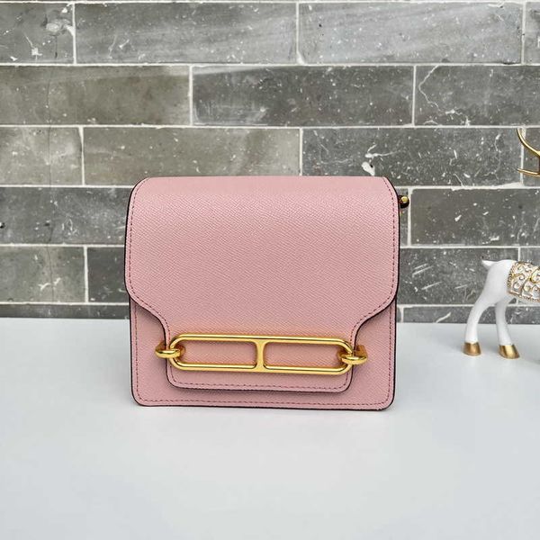 

sell designer bags on the pig nose 2023 new h kangkang palm print single shoulder crossbody small square leather women's