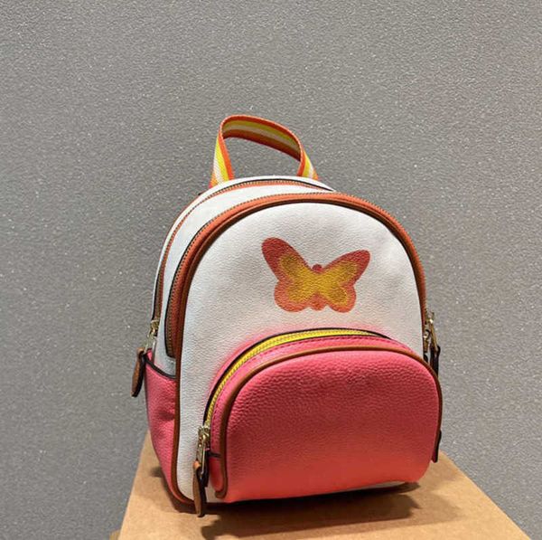 

evening bags backpacks designers mini backpack purse women fashion designer back pack luxury leather cute printing color mathing bookbags 22