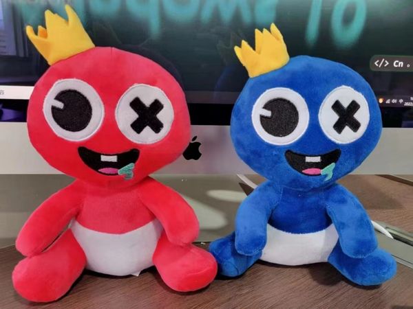 

2022 new toy rainbow partner friend little blue man plush toy doll