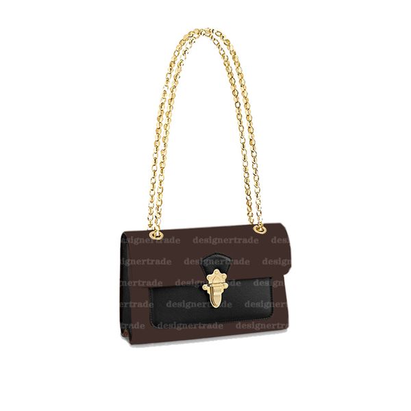 

2022 luxurys designer bag women shoulder bags fashion crossbody luxury gold chain luxurious elegant ladies leather totes designertrade