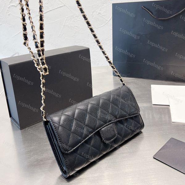 

new fashion womens shoulder bags woc designer crossbody luxious channel bag real leather clutch bags luxury purse wallet