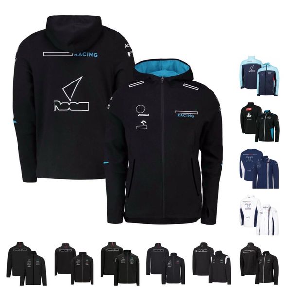 

new f1 racing sweater leisure sports warm jacket zipper men's team clothing