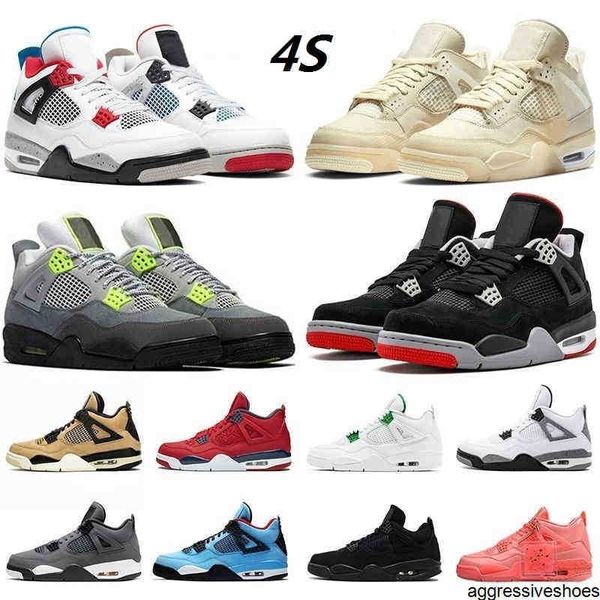 

unc obsidian hyper royal university blue mens basketball shoes jumpman 4 4s sail silver toe black cat bred pure money taupe haze men sports