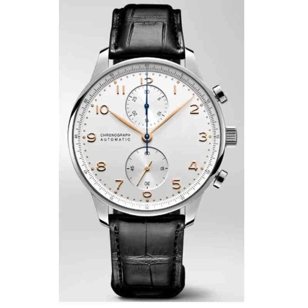

lw mens watch glass back automatic mechanical silver rose gold black brown leather steel sapphire white dial5u74, Slivery;brown