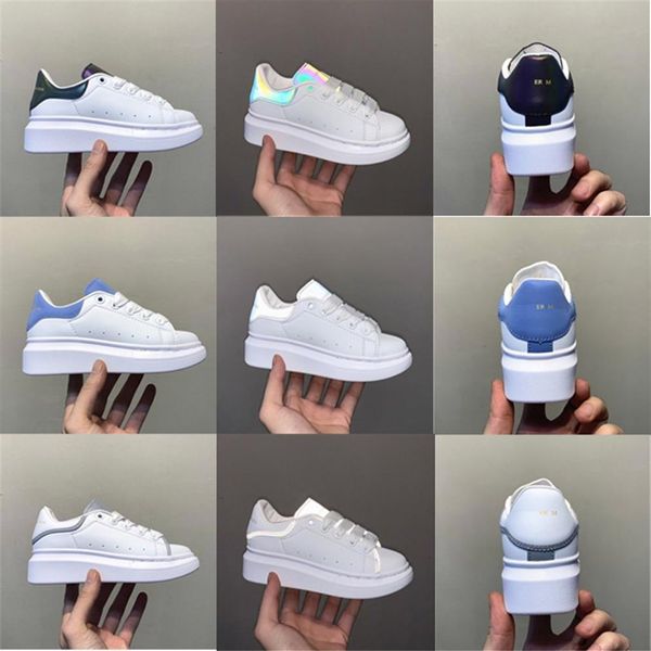 

2021 kid classics 3m reflective sneaker children trainer outdoor jogging footwear boy girl casual skate shoe kids fashion sport sh263c, Black
