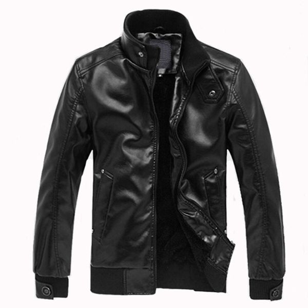 

men's jackets manufacturers autumn and winter clothing new men's leather wholesale foreign trade wear korean version slim, Black;brown