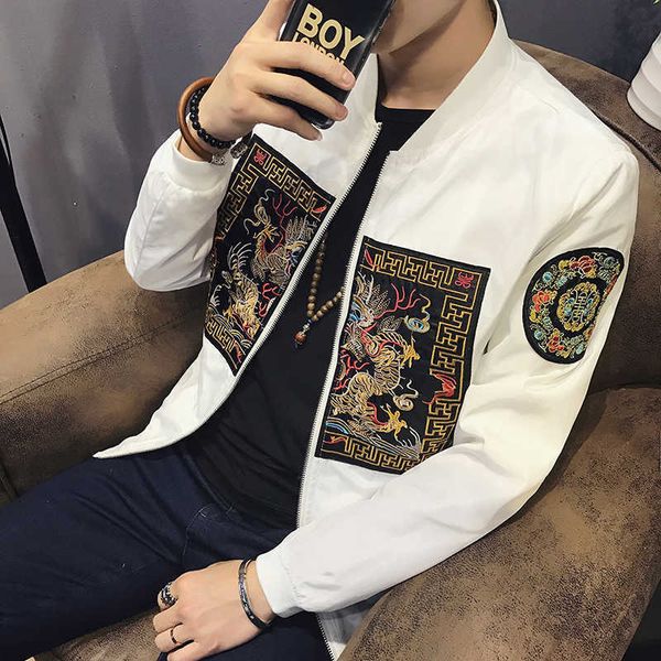 

spring men bomber jacket 2017 new fashion chinese long pao jackets men slim fit long sleeve casual coats windbreaker 5xl-m, Black;brown