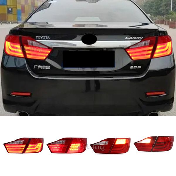 

car styling for toyota camry aurion 2012 2013 2014 taillights led tail light rear lamp drl brake park signal