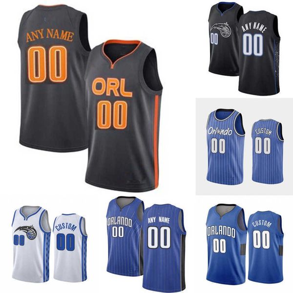 

basketball jerseys 75th custom men women youth orlando''magic''33 robin lopez 34 wendell carter jr. 22 franz wagner 4 ja, Black;red