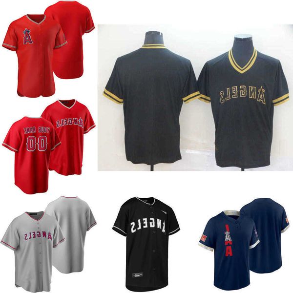 

2022 custom jersey mens women youth los angeles''angels''21 mike mayers 5 albert pujols 62 jose quintana 43 patrick sand, Blue;black