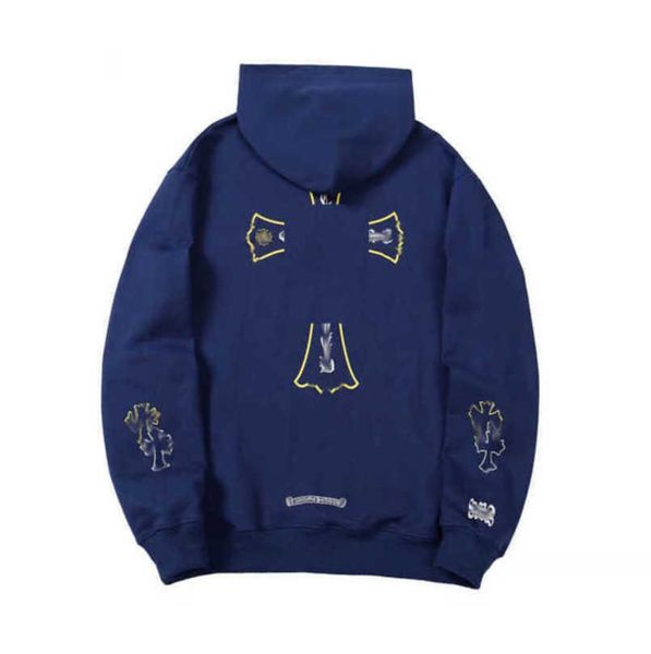 

mens fashion luxury sweatshirts ch designer women jackets hoodies zipper sanskrit graffiti hooded sweater cross pullover hoodie casual coat, Black