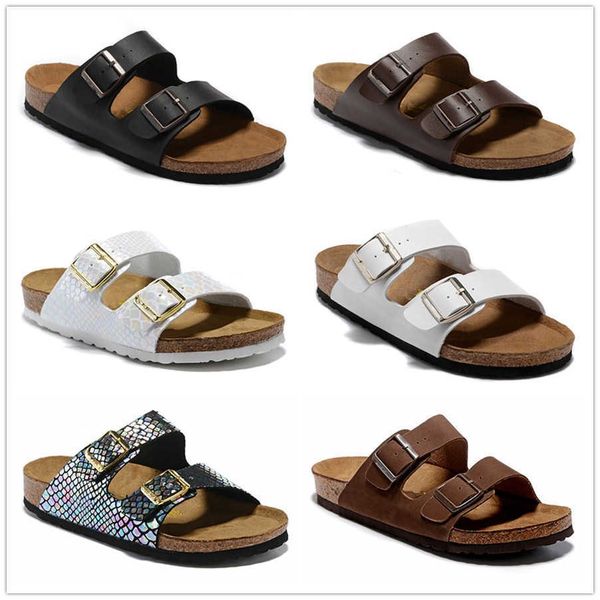 

arizona new summer cork slipper flip flops beach sandals wholesale women mixed color casual slides shoes flat platform sandals size us 3-16, Black
