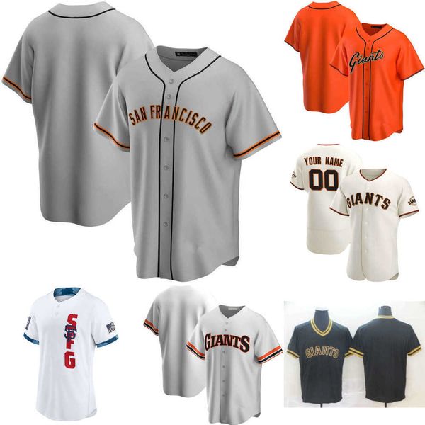 

2023 baseball jerseys custom jersey san francisco''giants''mens women youth 28 buster posey 35 brandon crawford 9 belt 2, Blue;black