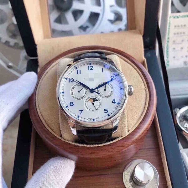 

superclone lw watch designer luxury grape movement automatic chain men's mechanical seagull watch leather leisure seven waterproof day, Slivery;brown