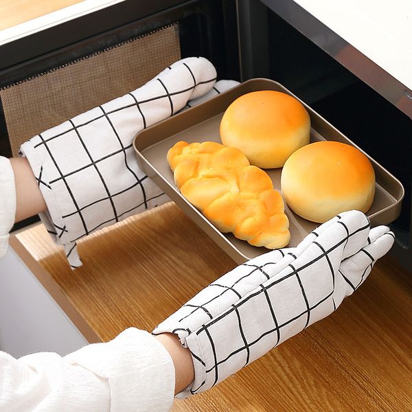 

oven mitts household insulated gloves kitchen baking insulated glove 1223740