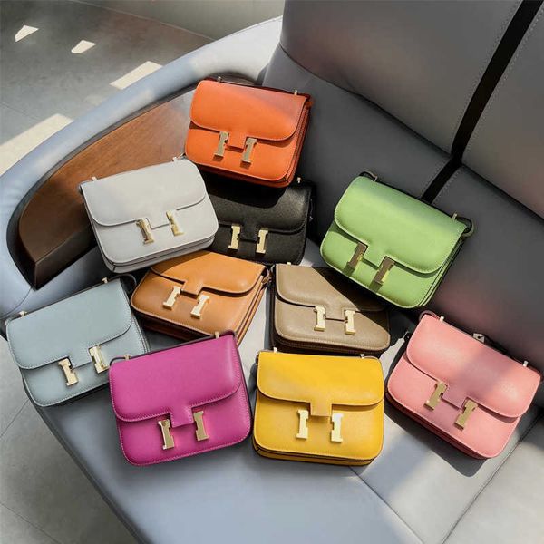 

handbags luxury designer birk genuine leather cons bag stewardess 2022 fashion women's advanced small square one shoulder crossb