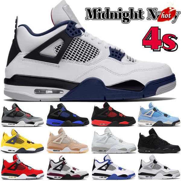 

sports midnight navy 4 4s basketball shoes black game royal university blue infrared white oreo red thunder shimmer cat canvas tour yellow m