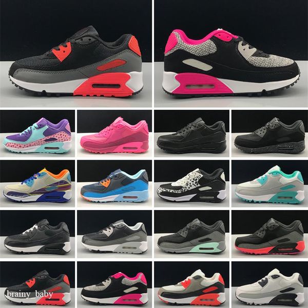 

kids shoes children athletic shoes wolf grey toddler sport sneakers for boy girl toddler chaussures pour enfant217c, Black