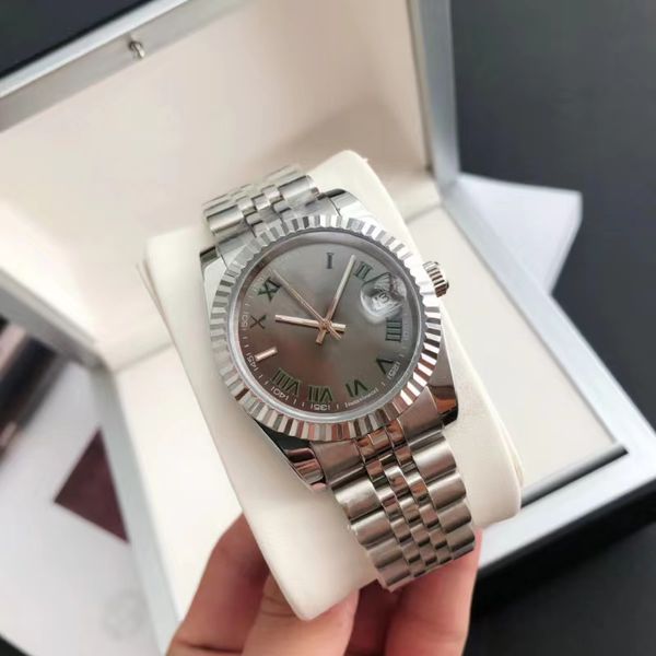 

highquality luxury designer watches mens watch uhren womens movement 36mm 41mm watches wristwach watchs fashion montre reloj automatic mecha, Slivery;brown