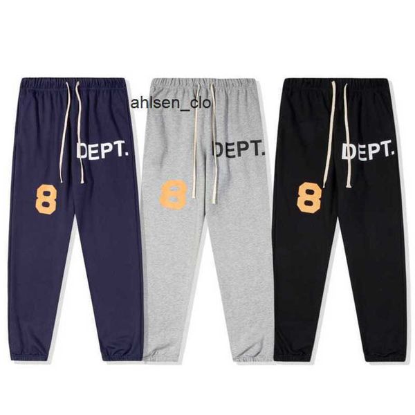 

fashion galleryes casual pants dept alphanumeric print hip hop drawstring leggings sports, Black