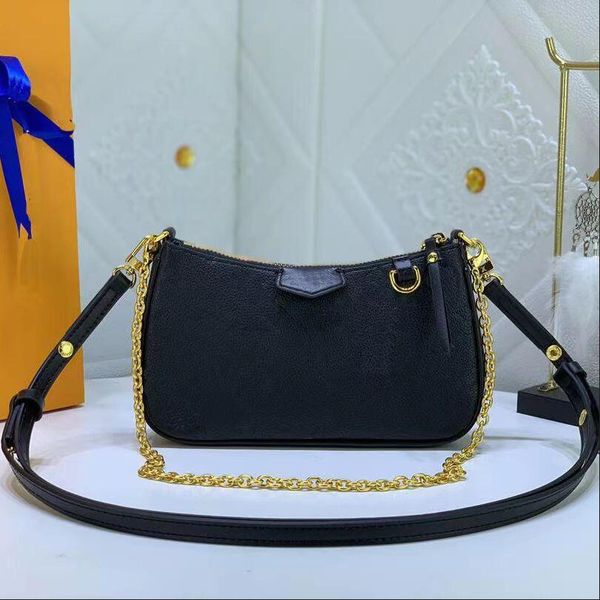 

hh fashion handbag shoulder luxurys designer bags metal chain gold silver women handbag genuine leather bag flip cover diagonal messenger cr