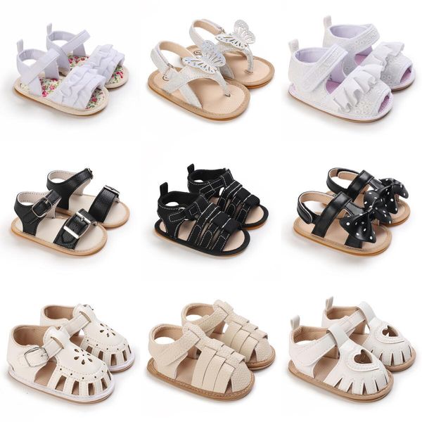 

first walkers summer boys and girls toddler shoes casual elegant leather rubber soled baby sandals breathable beach 221122