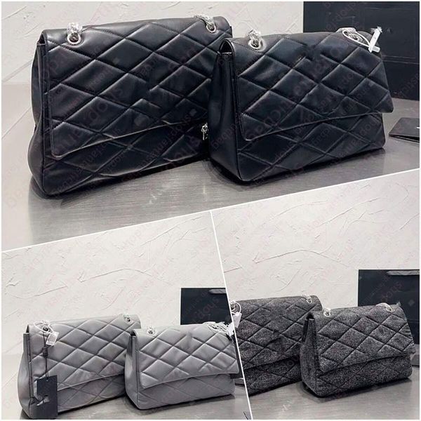 

fashion designer y-shaped shoulder bags underarm with handbag women luxury leather danim cross body shopping hobo clutch square flap wallet