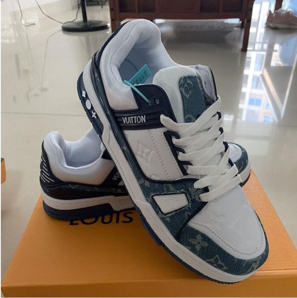 

2022 new printing particle upper designer casual shoes classic men's and women's low-sneakers fashion trainer 39-44 rg25, Black