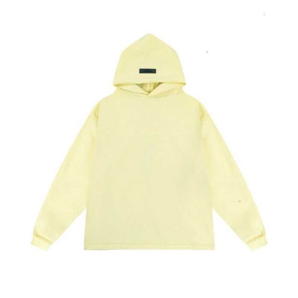 

men's hoodies essentailss sweatshirts designer sweaters print fear of autumn winter season sweater hooded plush, Black