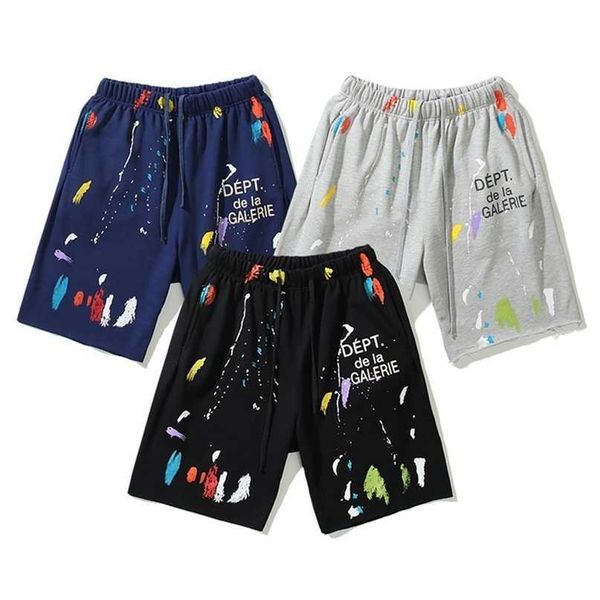 

designer mens shorts gallerydept gary casual shorts mens 2022 new summer clothes lesbian sports running trend slacks p7i8, White;black