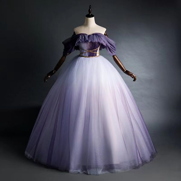 

wedding flower girls dresses for beach full handmade flowers princess ball gowns lovely girls pageant dress 2023, White;blue