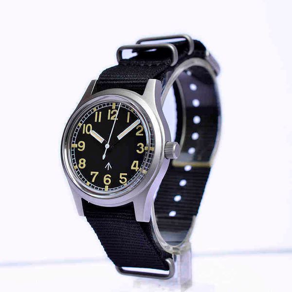 

luxury pilot watch for men prx watch c124 designer sapphire 36mm classic retro steel pilot glass, Slivery;black