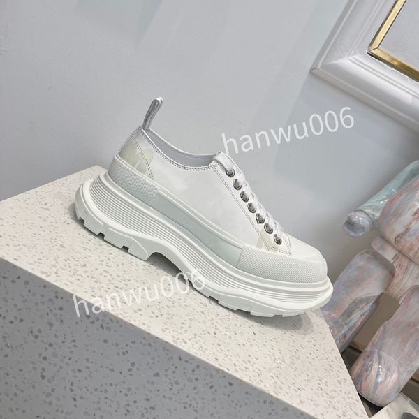 

winter platform cowboy boots women double pocket tactical men genuine leather platform latest bag tank snow boot casual shoes xy220403, Black